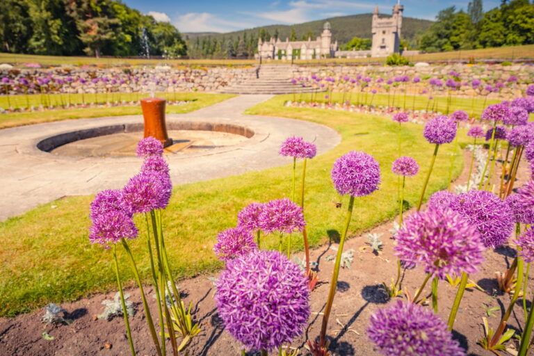 Balmoral castle garden