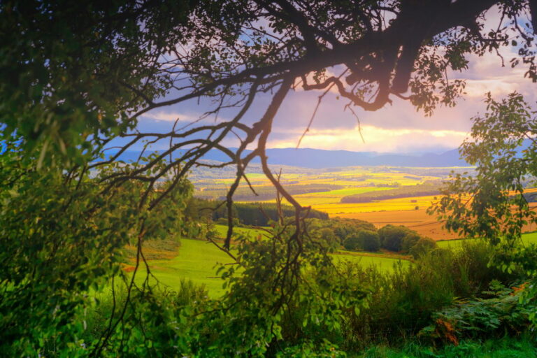 Looking over Cromar and Deeside from the 'Queen's view' near Tarland