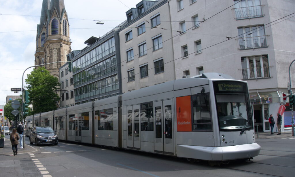 Düsseldorf tram